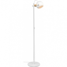 Lampa podłogowa skandynawska D.C biała HaloDesign | Lampa podłogowa do salonu