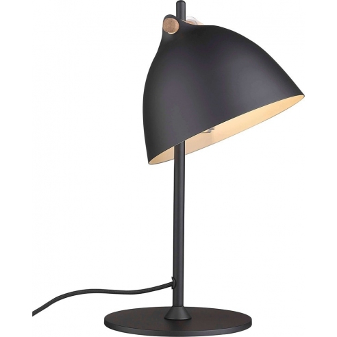 Lampa na stolik skandynawska Arhus czarna HaloDesign | Lampa na stolik nocny, komodę i parapet