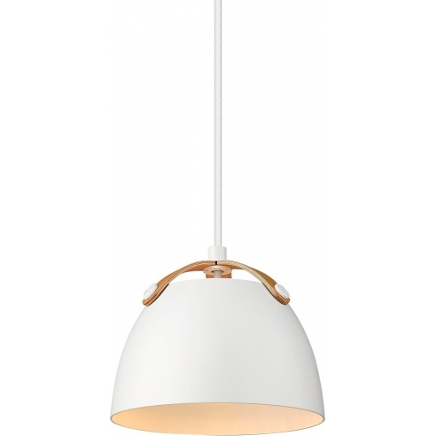 Lampa wisząca skandynawska Oslo 16cm biała HaloDesign | Lampy wiszące do salonu, kuchni i sypialni