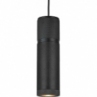 Lampa wisząca tuba loft Halo 7cm czarna HaloDesign | Lampy wiszące do salonu, kuchni i sypialni