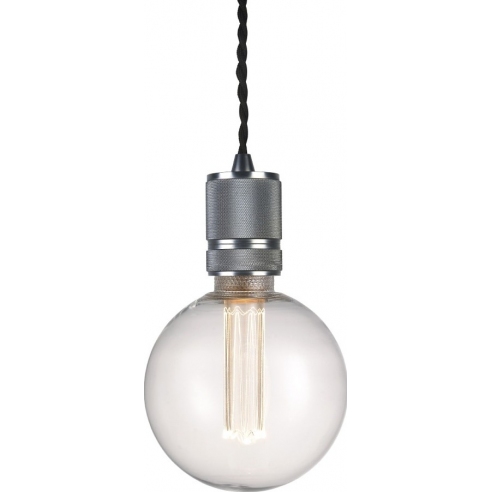Lampa wisząca żarówka na kablu loft Halo czarna HaloDesign | Lampy wiszące do salonu, kuchni i sypialni