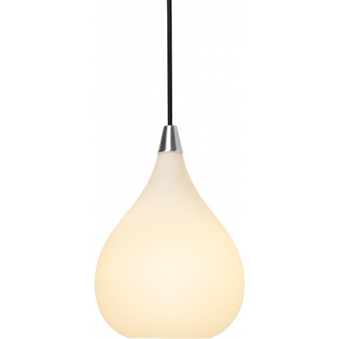 Lampa wisząca szklana Drops 17cm biała HaloDesign | Lampy wiszące do salonu, kuchni i sypialni