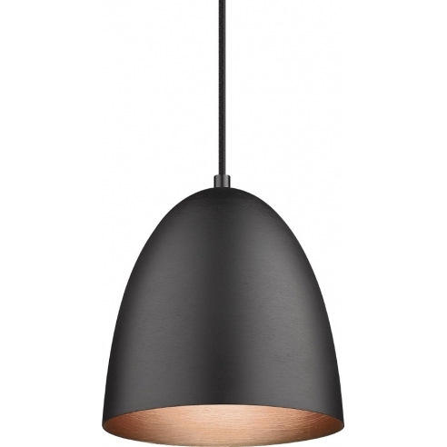 Lampa wisząca The Classic 20cm czarny szczotkowany HaloDesign | Lampy wiszące do salonu, kuchni i sypialni