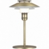 Lampa stołowa vintage 1123 mosiądz HaloDesign | Lampa na stolik nocny, komodę i parapet