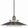 Lampa wisząca vintage 1123 40cm czarny metalik HaloDesign | Lampy wiszące do salonu, kuchni i sypialni
