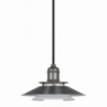 Lampa wisząca vintage 1123 18cm czarny metalik HaloDesign | Lampy wiszące do salonu, kuchni i sypialni