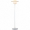 Lampa podłogowa nowoczesna Scandinavia 40cm opal/chrom HaloDesign | Lampa podłogowa do salonu