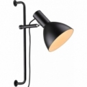 Kinkiet regulowany loft Baltimore czarny HaloDesign | Kinkiet do sypialni i salonu