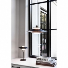 Lampa wisząca nowoczesna Rivoli 40cm czarny/miedź HaloDesign | Lampy wiszące do salonu, kuchni i sypialni
