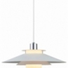 Lampa wisząca nowoczesna Rivoli 40cm biały/chrom HaloDesign | Lampy wiszące do salonu, kuchni i sypialni