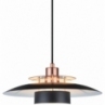 Lampa wisząca nowoczesna Srup 40cm czarny/miedź HaloDesign | Lampy wiszące do salonu, kuchni i sypialni