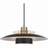 Lampa wisząca nowoczesna Srup 40cm czarny/mosiądz HaloDesign | Lampy wiszące do salonu, kuchni i sypialni
