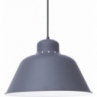 Lampa wisząca metalowa Carpenter 40cm szara HaloDesign | Lampy wiszące do salonu, kuchni i sypialni