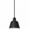 Lampa wisząca metalowa Carpenter 15cm czarna HaloDesign | Lampy wiszące do salonu, kuchni i sypialni