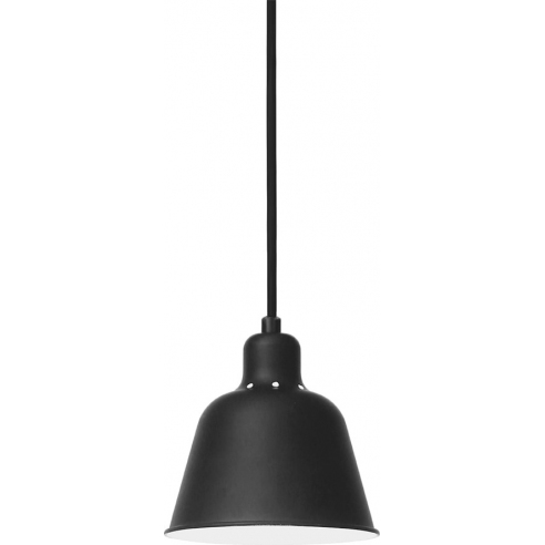 Lampa wisząca metalowa Carpenter 15cm czarna HaloDesign | Lampy wiszące do salonu, kuchni i sypialni
