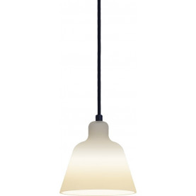 Lampa wisząca szklana Carpenter 15cm biała HaloDesign | Lampy wiszące do salonu, kuchni i sypialni