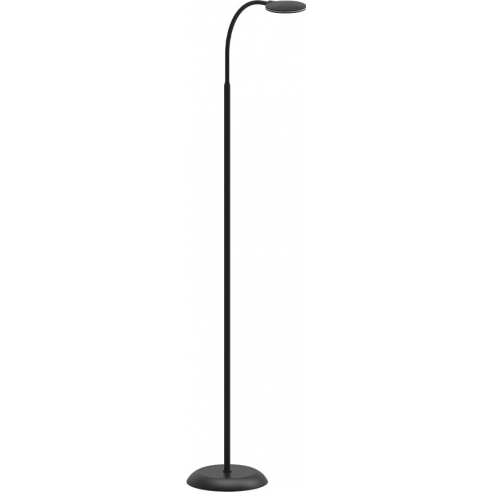 Lampa podłogowa minimalistyczna Fix LED czarna HaloDesign | Lampa podłogowa do salonu