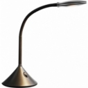 Minimalist Desk Lamp Fix LED Black HaloDesign