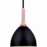 Lampa wisząca Bellevue 24cm czarny/miedź HaloDesign | Lampy wiszące do salonu, kuchni i sypialni