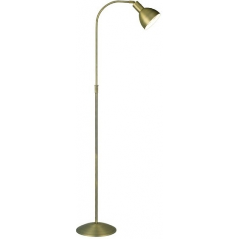Lampa podłogowa vintage Angora mosiężna HaloDesign | Lampa podłogowa do salonu