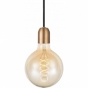 Cable-Set copper "bulb" pendant lamp HaloDesign