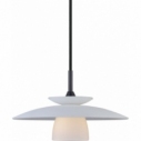 Lampa wisząca szklana nowoczesna Scandic 25cm opal HaloDesign | Lampy wiszące do salonu, kuchni i sypialni