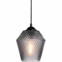 Lampa wisząca szklana retro Nobb 17cm szkło dymione HaloDesign | Lampy wiszące do salonu, kuchni i sypialni