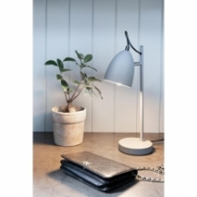Lampa na biurko Yep! szara HaloDesign | Lampa na biurko do pracy i czytania
