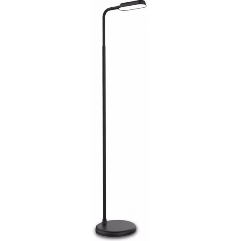 Lampa podłogowa minimalistyczna Read LED czarna HaloDesign | Lampa podłogowa do salonu