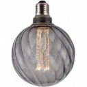Colors Twist 5W 12,5cm 3 smoked glass dimmable decorative bulb HaloDesign