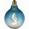 Żarówka dekoracyjna ściemniana Colors Soft LED 12,5cm E27 4W 2200K niebieska HaloDesign | Żarówki ozdobne i energooszczędne