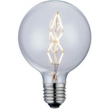 Colors LED mini globe de luxe 8cm E27 2W 2200K decorative bulb HaloDesign