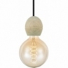 Lampa wisząca drewniana żarówka na kablu Light Cable-Set HaloDesign | Lampy wiszące do salonu, kuchni i sypialni