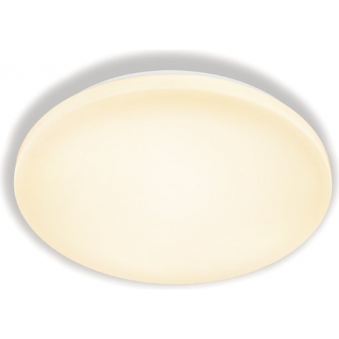Plafon ściemniany Slim LED 38cm biały HaloDesign | Plafon do sypialni, przedpokoju i kuchni