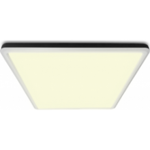 Plafon łazienkowy kwadratowy Ultra Square LED 29x29cm biały HaloDesign | Plafon do łazienki