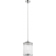 Hanging Glass Lamp Hampton Sergio 15 Silver ZumaLine