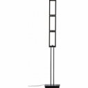 Lampa podłogowa nowoczesna Ranut czarna Brilliant