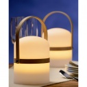 Joe 14 LED white garden table lamp Lucide