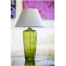 Lampa stołowa szklana Bilbao Green Szara 4Concept do sypialni, salonu i przedpokoju.