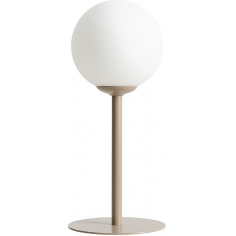 Pinne Colours 14 beige glass ball table lamp Aldex