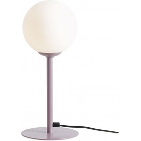 Lampa stołowa szklana kula Pinne Colours 14 lilac Aldex