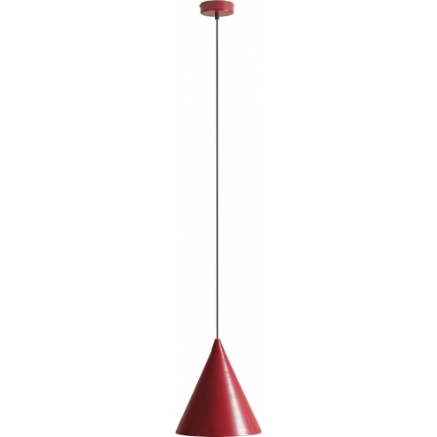 Lampa wisząca stożek Form 24cm red...