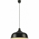 Lampa wisząca industrialna Port 50 czarna Markslojd
