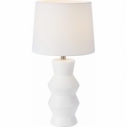 Lampa stołowa ceramiczna Sienna biała Markslojd