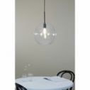 Lampa wisząca szklana kula Patera 35 przezroczysta Markslojd