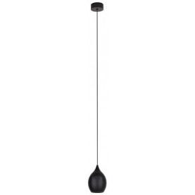 Lampa wisząca minimalistyczna Comet Drop LED czarna MaxLight