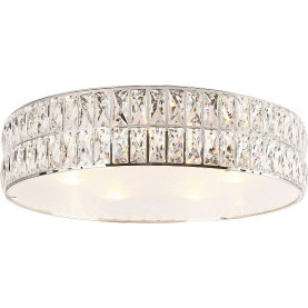 Plafon kryształowy glamour Diamante 38 chrom MaxLight