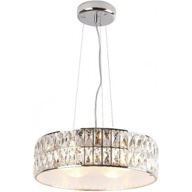 Lampa wisząca kryształowa glamour Diamante 46 chrom MaxLight