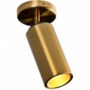 Reflektor sufitowy Varsovia mosiężny MaxLight