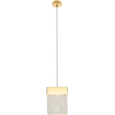 Vetro 13 LED gold glamour pendant lamp Maxlight